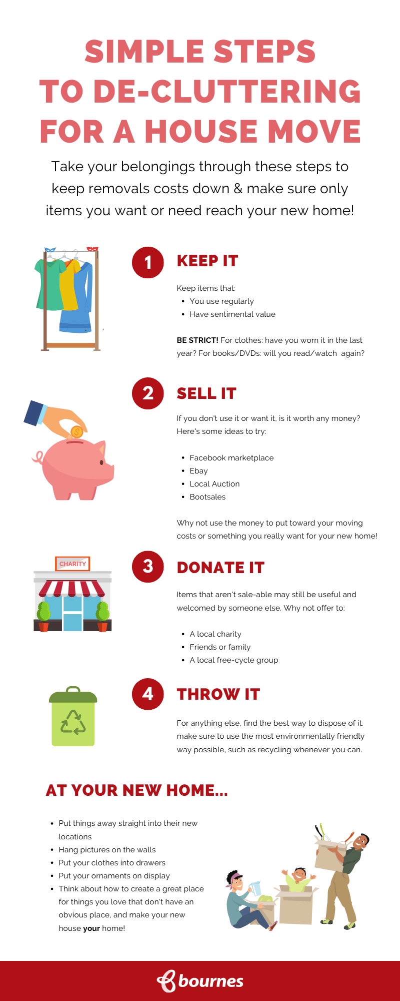 Decluttering Before Moving